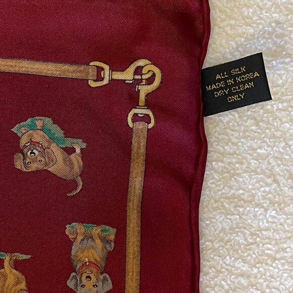 Vintage Oblong Silk Scarf - Picture 4 of 8